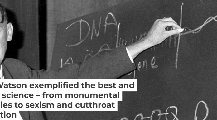 James Watson was both a towering and controversial figure in science. Gerhard Rauchwetter/picture alliance via Getty Images